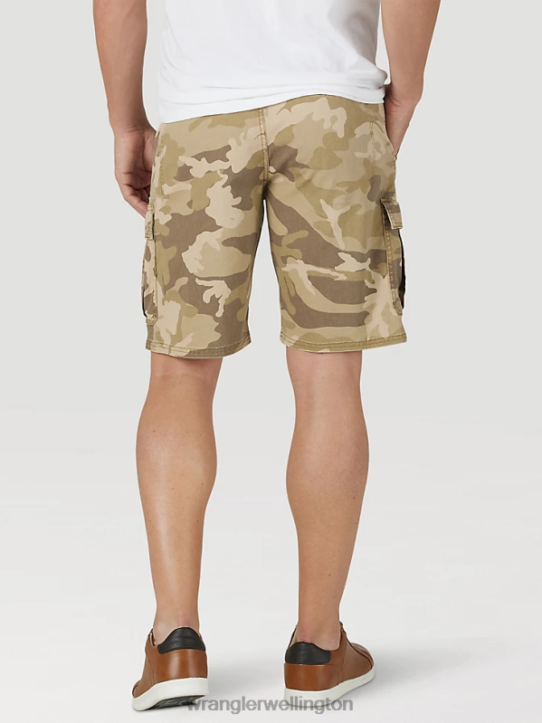 Jungle Elmwood Camo Authentics Stretch Cargo Short Men Clothing Wrangler P2B6R560