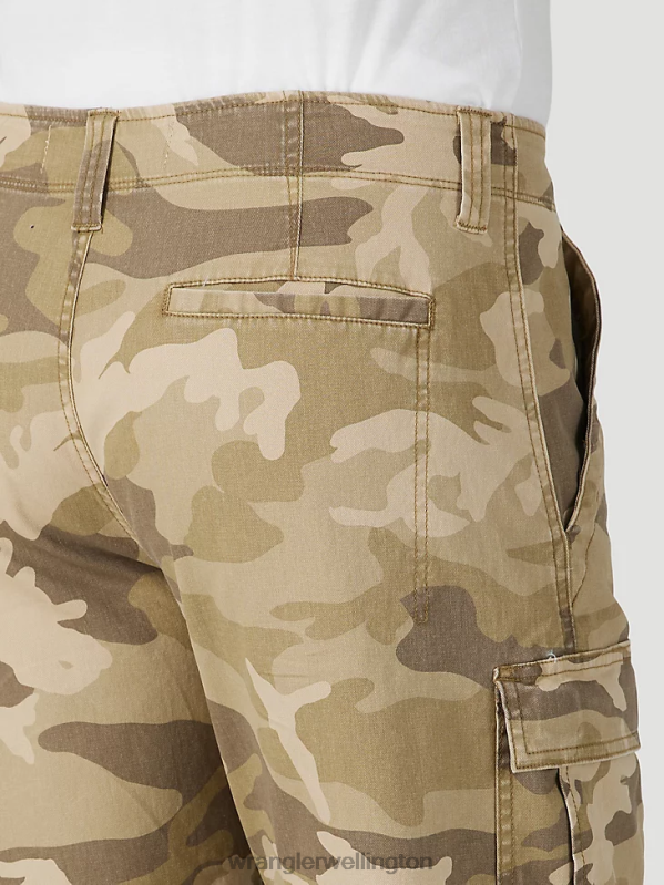 Jungle Elmwood Camo Authentics Stretch Cargo Short Men Clothing Wrangler P2B6R560