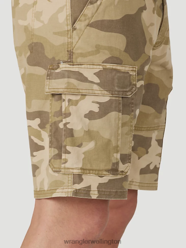 Jungle Elmwood Camo Authentics Stretch Cargo Short Men Clothing Wrangler P2B6R560