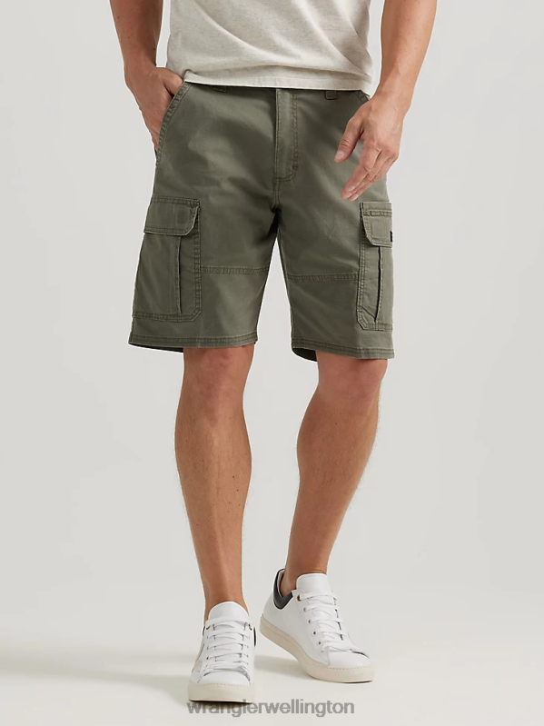 Olive Five Star Premium Cargo Short Men Clothing Wrangler P2B6R521