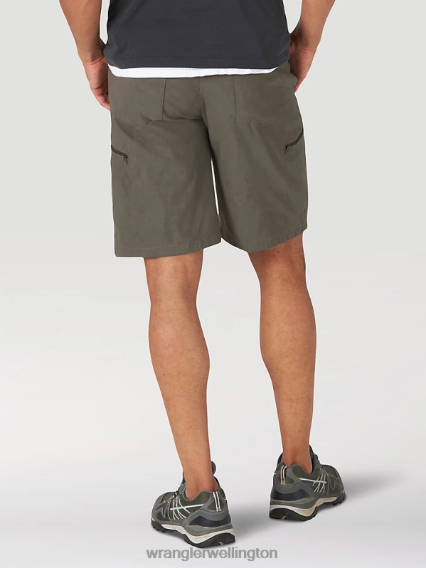 Sagebrush Authentics Comfort Waist Cargo Short Men Clothing Wrangler P2B6R564
