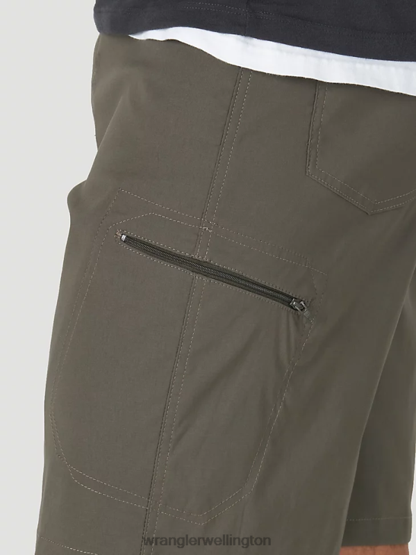 Sagebrush Authentics Comfort Waist Cargo Short Men Clothing Wrangler P2B6R564