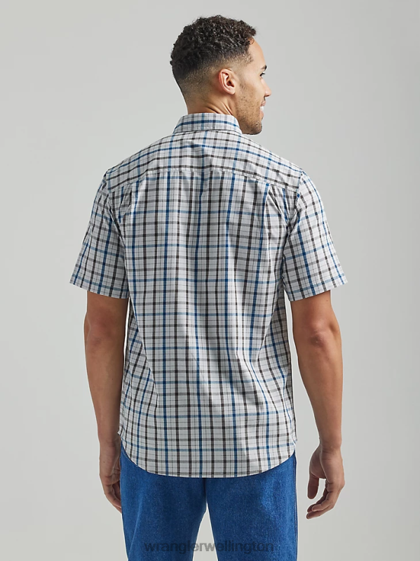 Downpour RIGGS Workwear Plaid Work Shirt Men Clothing Wrangler P2B6R672