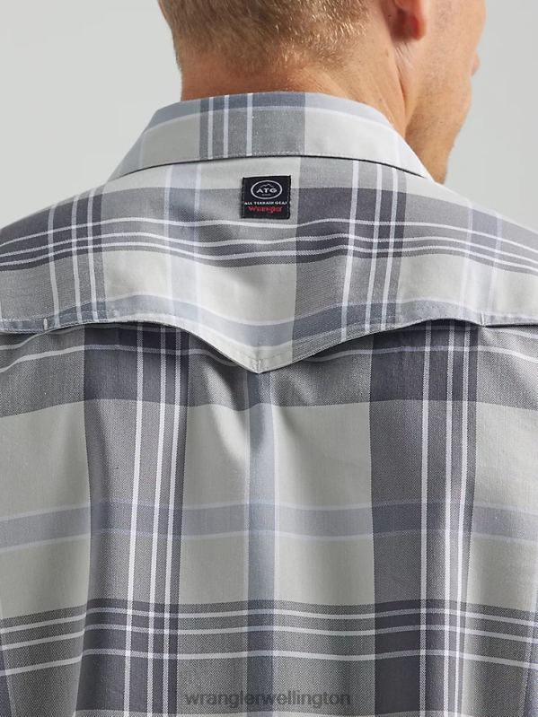 Gunnison River ATG Western Shirt Men Clothing Wrangler P2B6R452