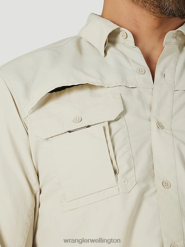 Pelican ATG Angler Long Sleeve Shirt Men Clothing Wrangler P2B6R340