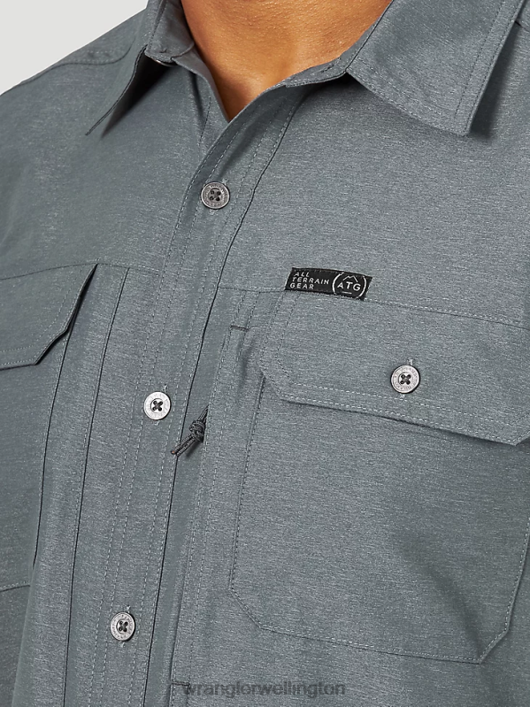 Turbulence ATG Mix Material Shirt Men Clothing Wrangler P2B6R380