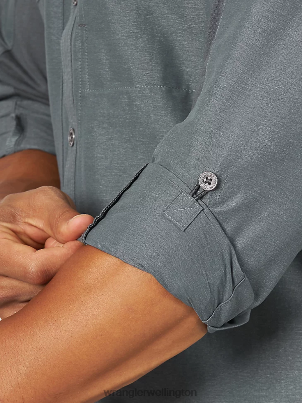 Turbulence ATG Mix Material Shirt Men Clothing Wrangler P2B6R380