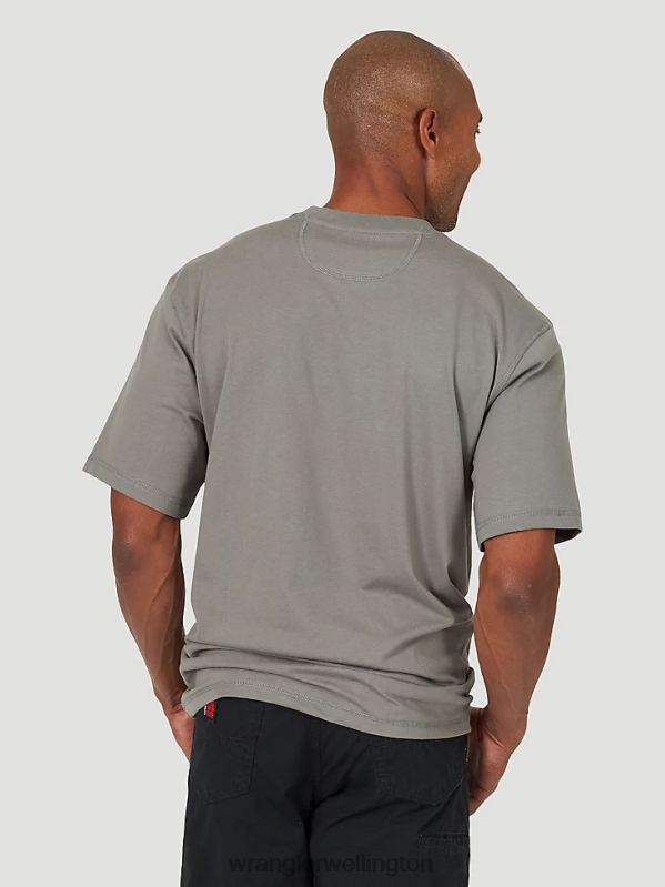 Nickel RIGGS Workwear Short Sleeve 1 Pocket Performance T-Shirt Men Clothing Wrangler P2B6R281