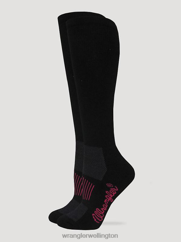 Black Western Boot Sock Women Accessories Wrangler P2B6R927