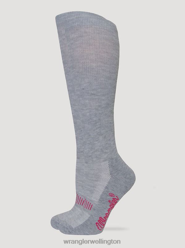Grey Western Boot Sock Women Accessories Wrangler P2B6R926