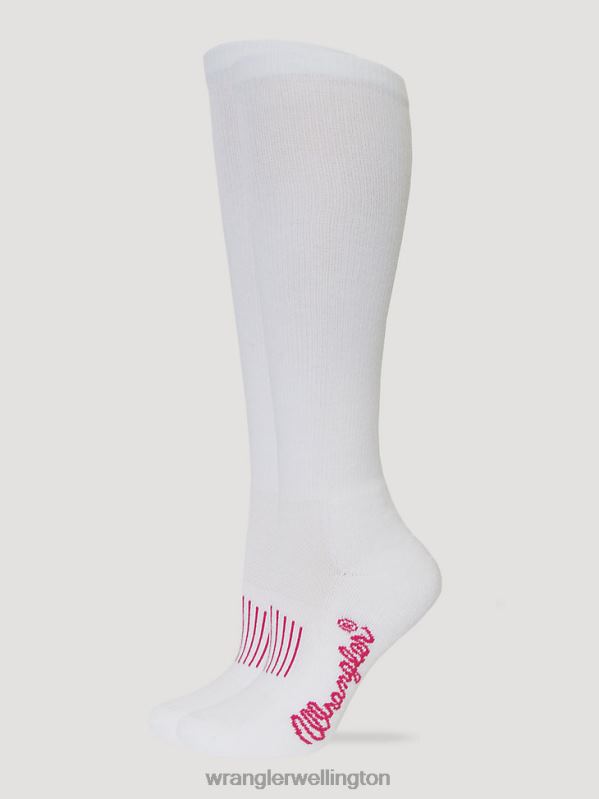 White Western Boot Sock Women Accessories Wrangler P2B6R925