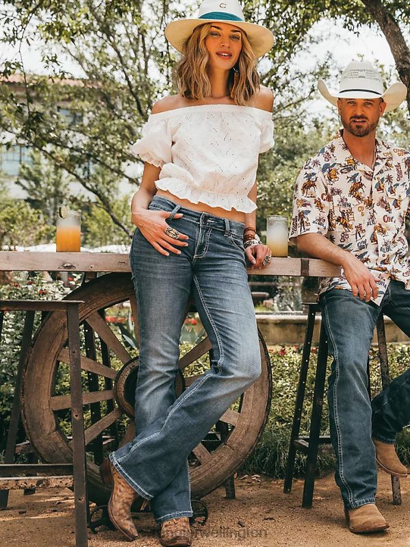 Deadwood Retro Mae Jean Women Clothing Wrangler P2B6R737