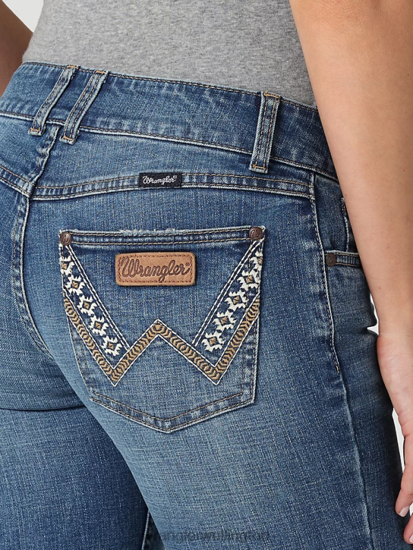 Emmie Retro Sadie Jean Women Clothing Wrangler P2B6R799