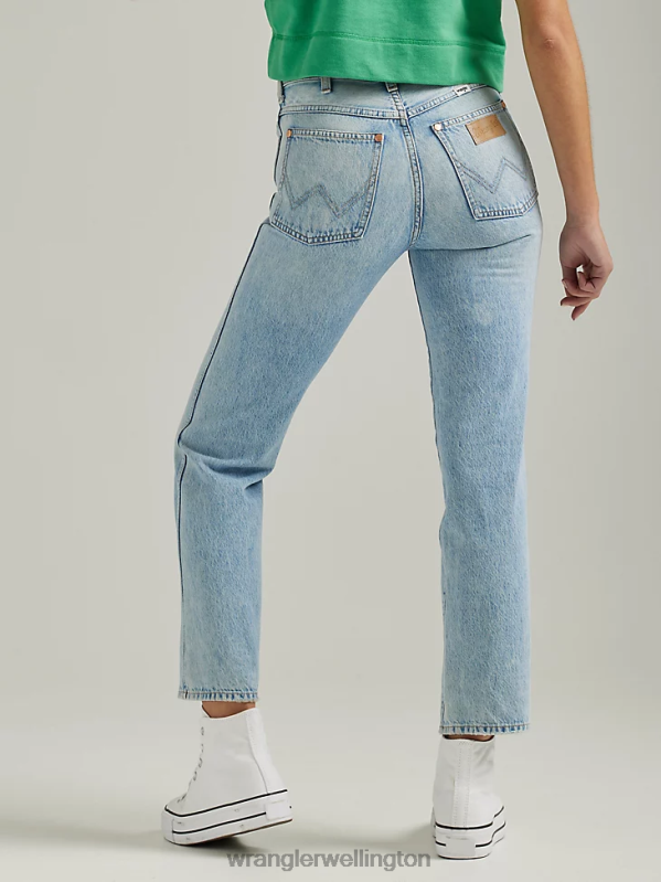 Honolua Wild West 603 High Rise Straight Jean Women Clothing Wrangler P2B6R765