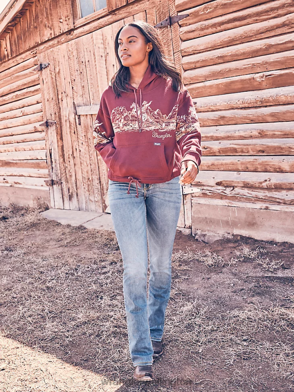 KM Wash Retro Mae Jean Women Clothing Wrangler P2B6R746