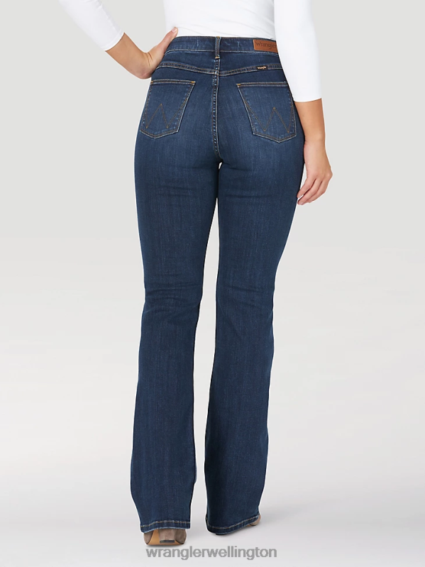 Stockton High Rise Bold Boot Jean Women Clothing Wrangler P2B6R733