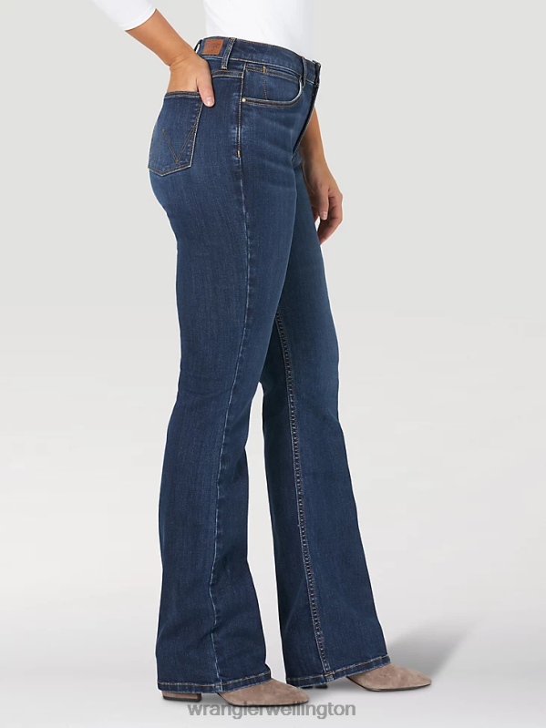 Stockton High Rise Bold Boot Jean Women Clothing Wrangler P2B6R733