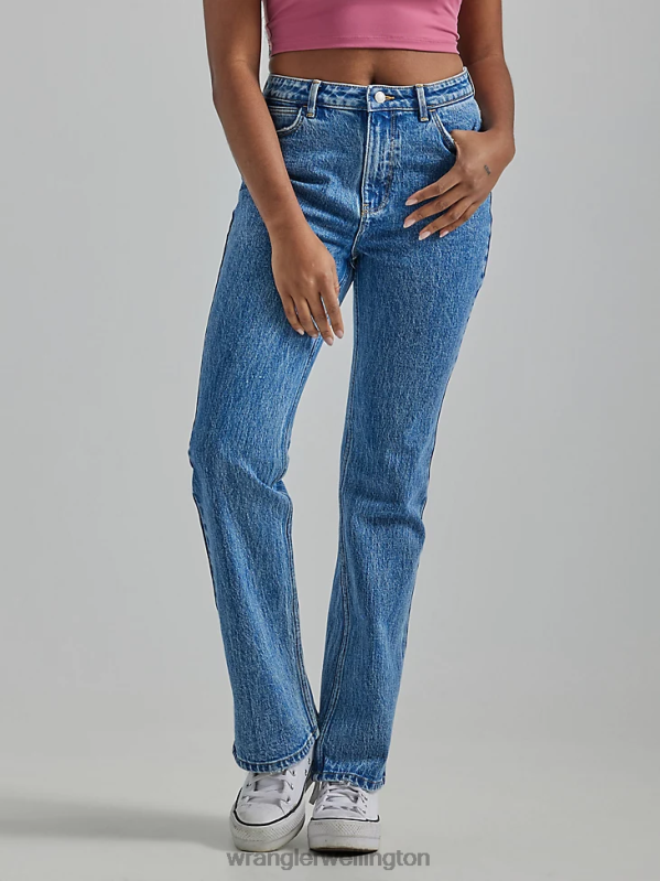 Topaz High Rise Bold Boot Jean Women Clothing Wrangler P2B6R735