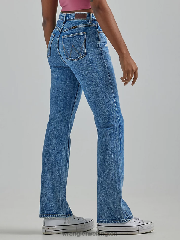 Topaz High Rise Bold Boot Jean Women Clothing Wrangler P2B6R735