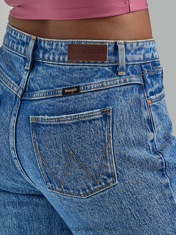Topaz High Rise Bold Boot Jean Women Clothing Wrangler P2B6R735