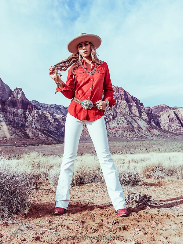 White Ultimate Riding Jean Q-Baby Women Clothing Wrangler P2B6R762