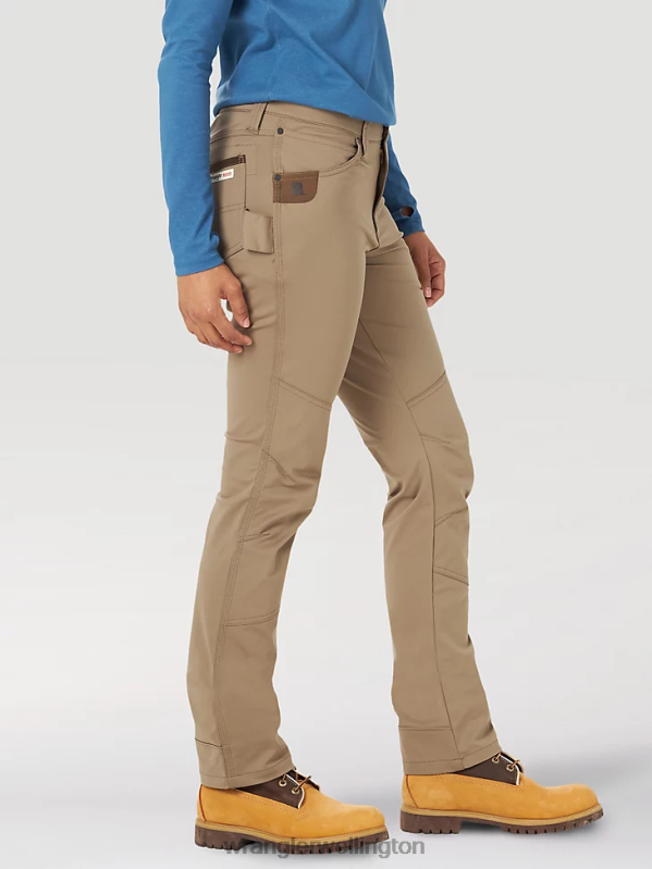 Golden Khaki RIGGS Workwear Ripstop Ranger Cargo Pant Women Clothing Wrangler P2B6R820