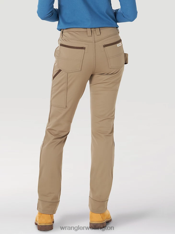 Golden Khaki RIGGS Workwear Ripstop Ranger Cargo Pant Women Clothing Wrangler P2B6R820