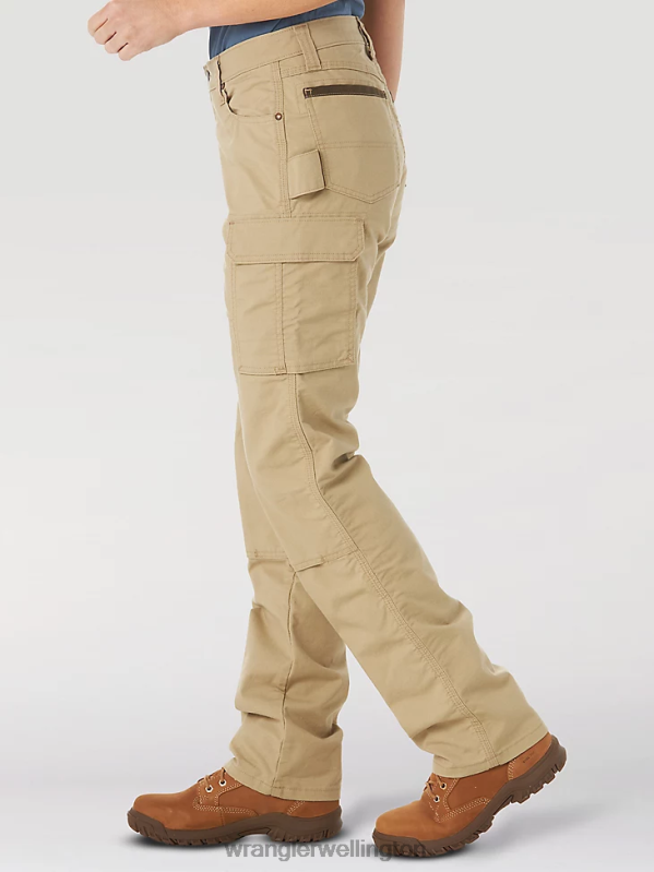 Golden Khaki RIGGS Workwear Ripstop Ranger Cargo Pant Women Clothing Wrangler P2B6R820
