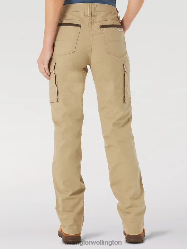 Golden Khaki RIGGS Workwear Ripstop Ranger Cargo Pant Women Clothing Wrangler P2B6R820