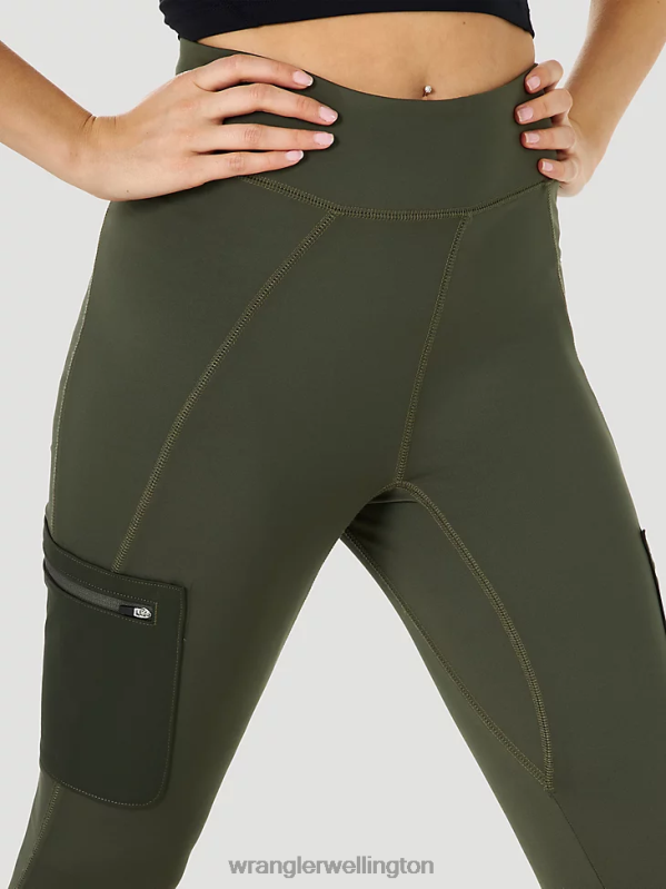 Olive ATG by Cargo Leggings Women Clothing Wrangler P2B6R814