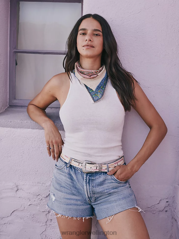 Bloom High Rise Vintage Cut-Off Short Women Clothing Wrangler P2B6R833