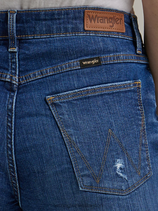 Crimson High Rise Vintage Cut-Off Short Women Clothing Wrangler P2B6R832