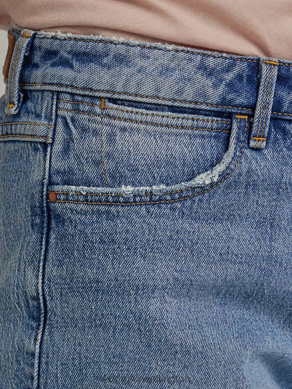 Marigold High Rise Vintage Cut-Off Short Women Clothing Wrangler P2B6R840