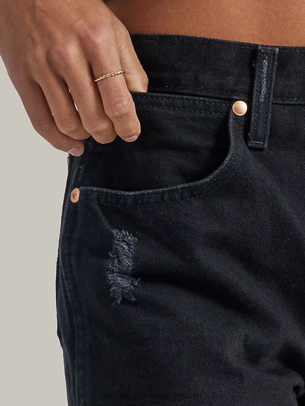 Shadow Black Reworked Short Women Clothing Wrangler P2B6R824