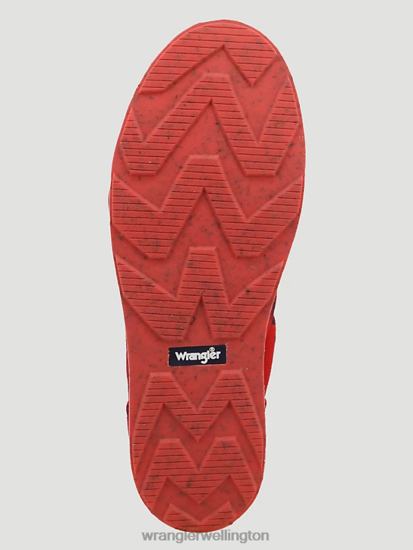 Red/Black Southwestern Print Low Top Sneaker Women Footwear Wrangler P2B6R931