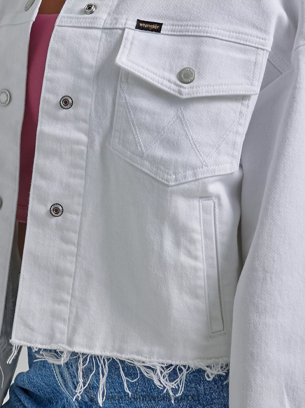 Celestial Western Crop Shacket Women Clothing Wrangler P2B6R858