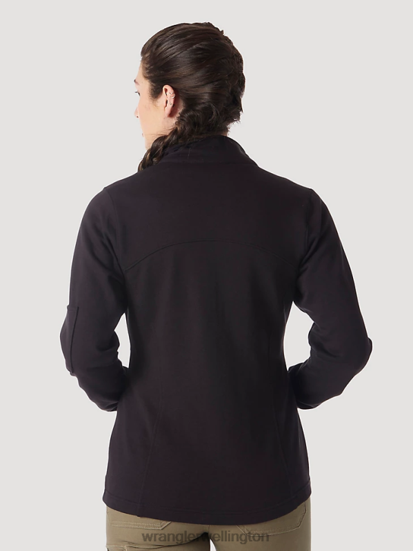 Black RIGGS Workwear Work Jacket Women Clothing Wrangler P2B6R867