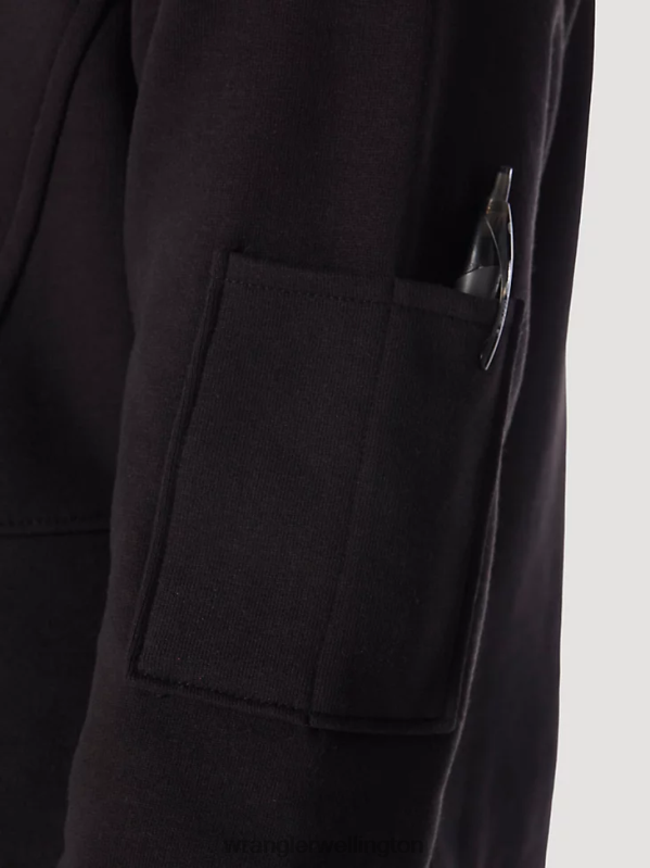 Black RIGGS Workwear Work Jacket Women Clothing Wrangler P2B6R867