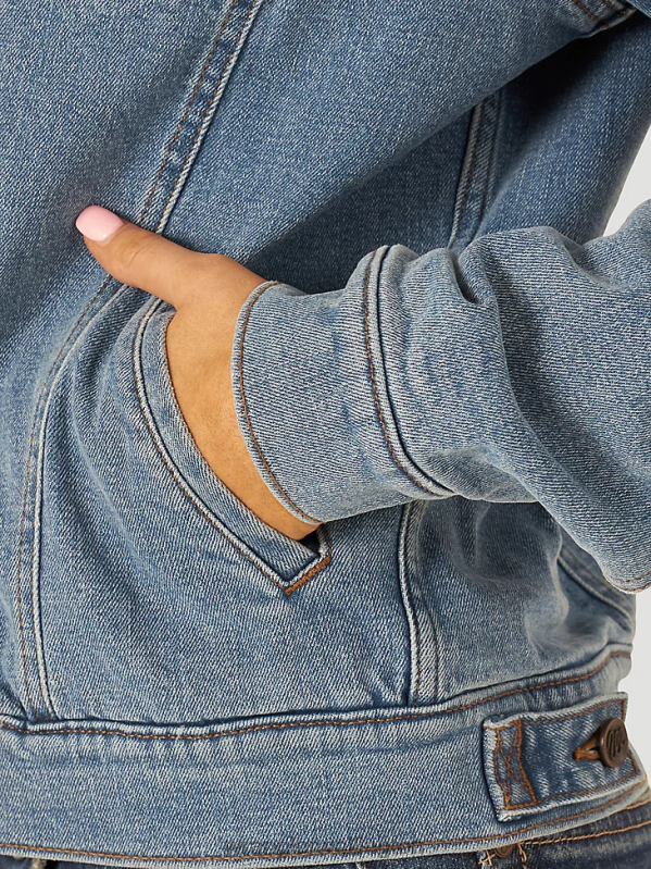 Black RIGGS Workwear Work Jacket Women Clothing Wrangler P2B6R867