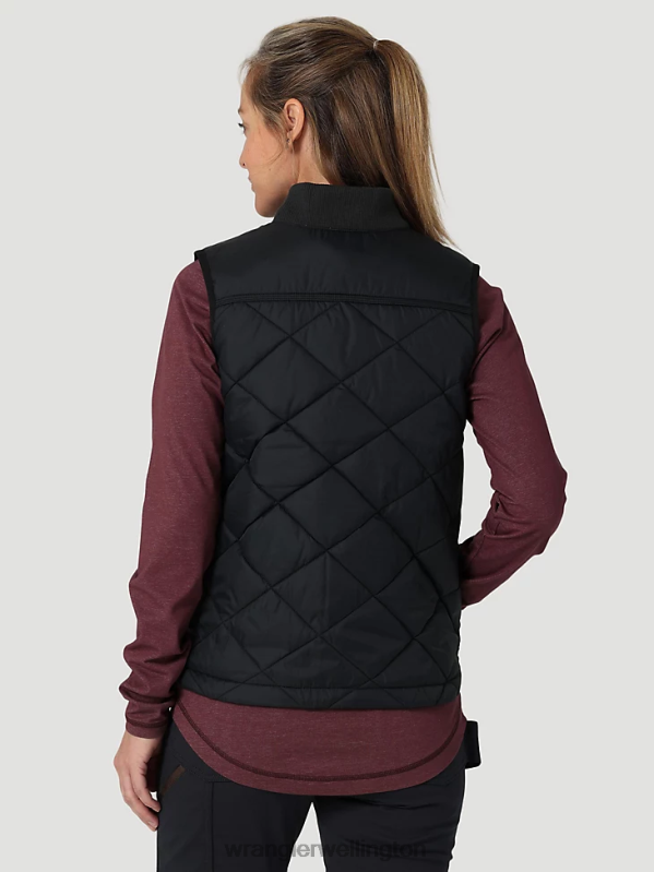 Black RIGGS Workwear Work Jacket Women Clothing Wrangler P2B6R867