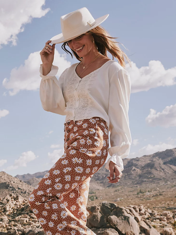 Red Retro Americana Bandana Western Snap Shirt Women Clothing Wrangler P2B6R882