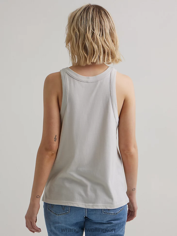 Marshmallow Classic Ringer Tee Women Clothing Wrangler P2B6R871