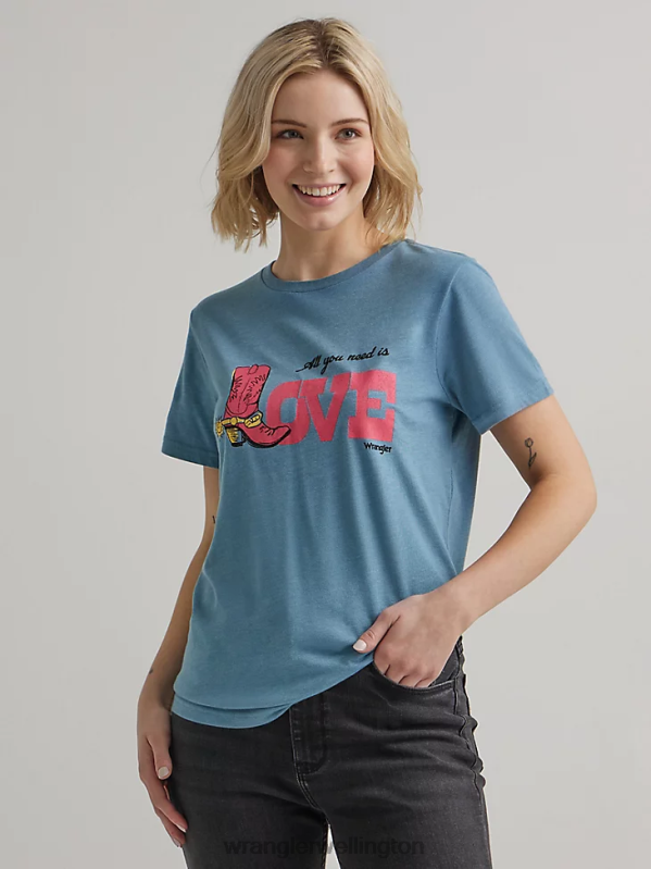 Marshmallow Classic Ringer Tee Women Clothing Wrangler P2B6R871