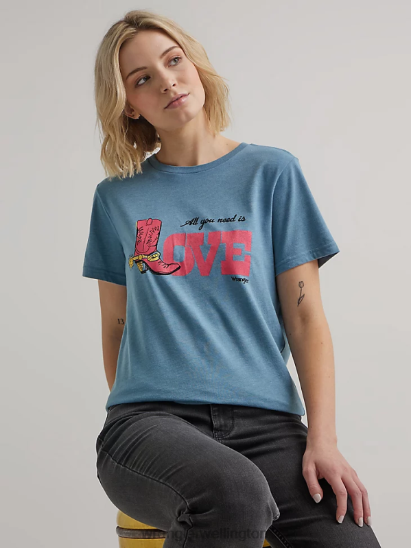 Marshmallow Classic Ringer Tee Women Clothing Wrangler P2B6R871