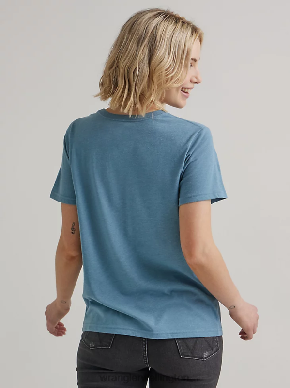 Marshmallow Classic Ringer Tee Women Clothing Wrangler P2B6R871