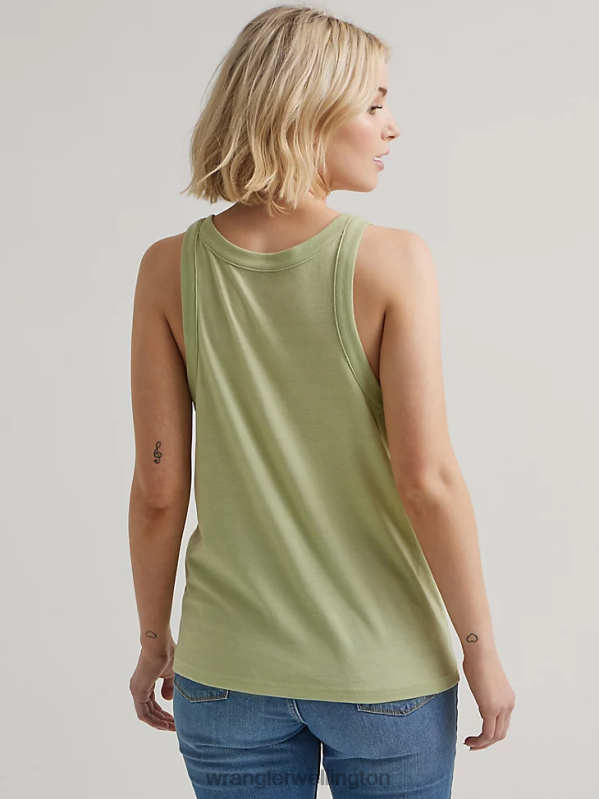 Marshmallow Classic Ringer Tee Women Clothing Wrangler P2B6R871