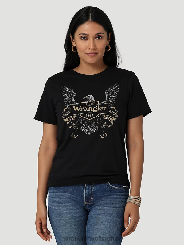 Marshmallow Classic Ringer Tee Women Clothing Wrangler P2B6R871