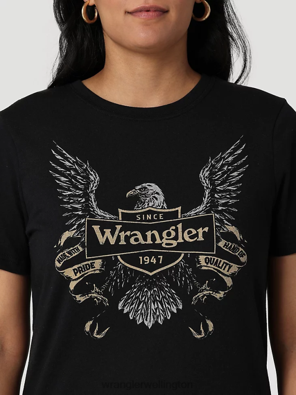 Marshmallow Classic Ringer Tee Women Clothing Wrangler P2B6R871