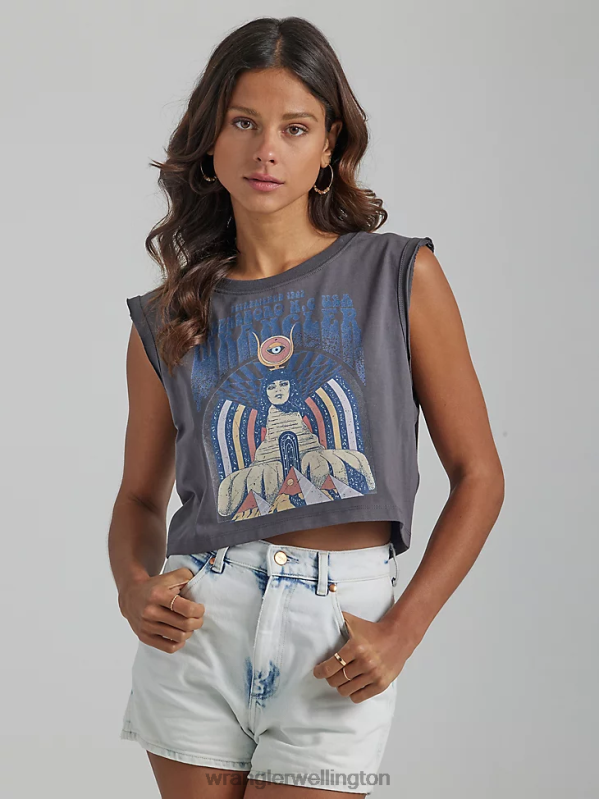 Marshmallow Classic Ringer Tee Women Clothing Wrangler P2B6R871