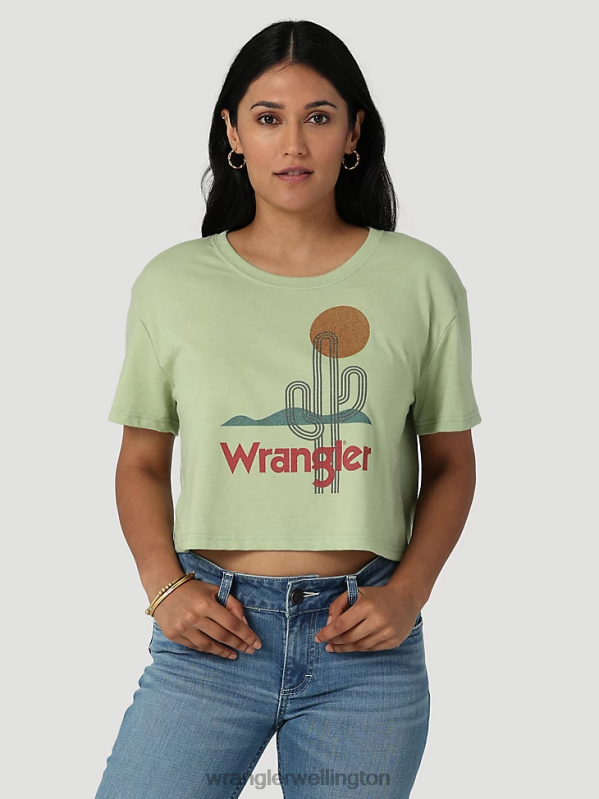 Marshmallow Classic Ringer Tee Women Clothing Wrangler P2B6R871